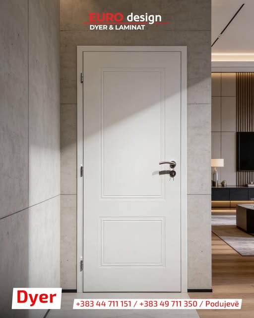 Derë premium me vija të pastra dhe simetri - EURO Design Podujevë